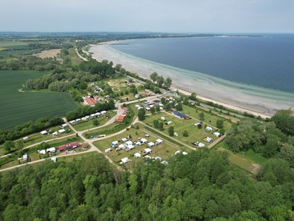 Reisemobilstellplatz - Restaurant - Ostsee - Bild von Südosten - ostseequelle.camp
