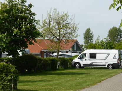 Reisemobilstellplatz - Radweg - Ostsee - Wohnmobilplätze innen - Rosenfelder Strand Ostsee Camping