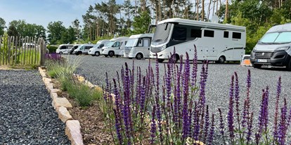 Reisemobilstellplatz - camping.info Buchung - Deutschland - Reisemobilhafen mit 32 Stellplätzen vor der Schranke - Campingpark Heidewald