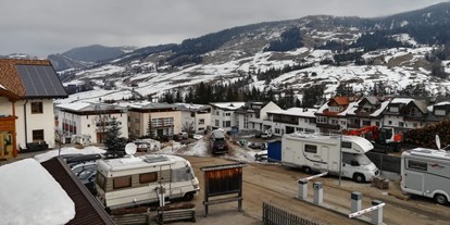 Reisemobilstellplatz - Duschen - Trentino-Südtirol - Parking Odlina