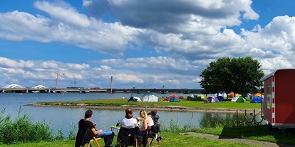 Reisemobilstellplatz - Bademöglichkeit für Hunde - Camping Zeeburg Amsterdam