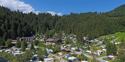 Reisemobilstellplatz - Umgebungsschwerpunkt: Fluss - Österreich - Camping Schlossberg Itter