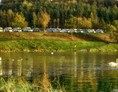 Wohnmobilstellplatz: Vom Stellplatz haben Sie einen wunderschönen Blick über den Twistesee - Reisemobilhafen Twistesee