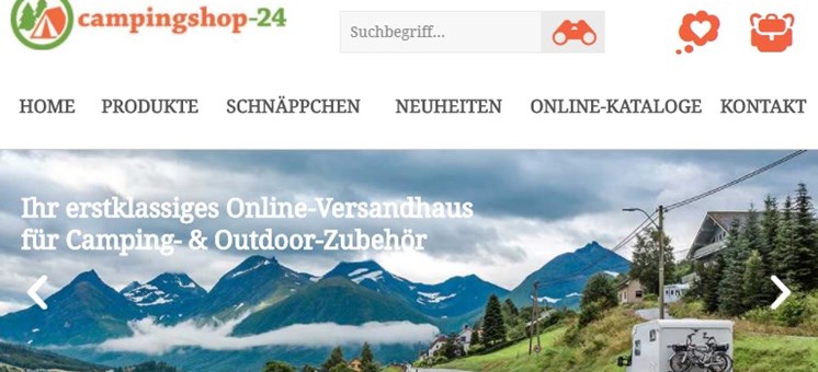 Camping- und Outdoor-Produkte bequem online bestellen! - stellplatz.info