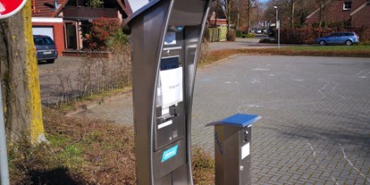 Reisemobilstellplatz - Umgebungsschwerpunkt: Stadt - Münsterland - Parkplatz Freibad Velen