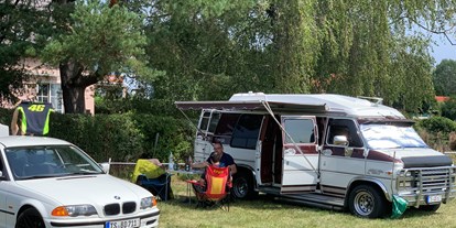 Reisemobilstellplatz - Hirschegg (Hirschegg-Pack) - Happy Camper am Schitterhof Camping WEISS - Schitterhof CAMPING WEISS