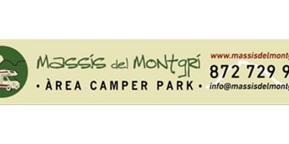 Motorhome parking space - Art des Stellplatz: eigenständiger Stellplatz - Spain - Telefon / Kontakt - Area Massis del Montgri - Camper Park