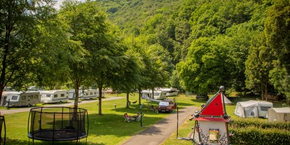 Motorhome parking space - Radweg - Eifel - Camping Tintesmühle
