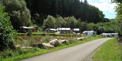 Motorhome parking space - Bademöglichkeit für Hunde - Rhineland-Palatinate - Camping Bockenauer Schweiz