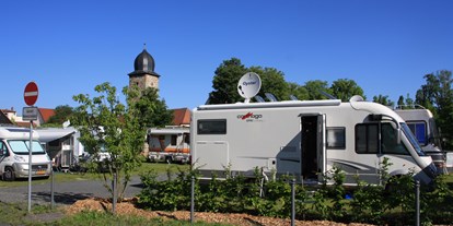 Motorhome parking space - Hallenbad - Wohnmobilstellplatz Ebern
