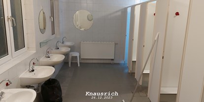 Reisemobilstellplatz - Entsorgung Toilettenkassette - Erzgebirge - Wohnmobil-Stellplatz am Ferienpark Seiffen