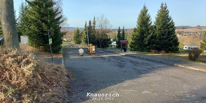 Reisemobilstellplatz - Entsorgung Toilettenkassette - Osek - Wohnmobil-Stellplatz am Ferienpark Seiffen