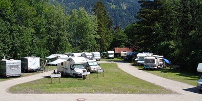 Motorhome parking space - Umgebungsschwerpunkt: Fluss - Bavaria - Wohnmobil-Stellplatz Bad Hindelang
