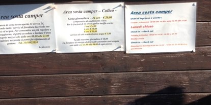 Reisemobilstellplatz - Hunde erlaubt: Hunde erlaubt - Lago di Como - Area di sosta L'Ontano