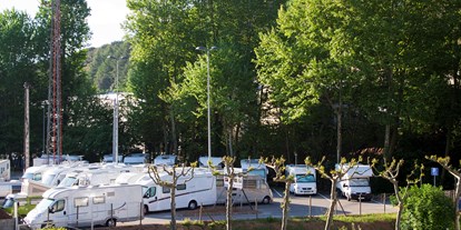 Motorhome parking space - Grauwasserentsorgung - Spain - Arbúcies