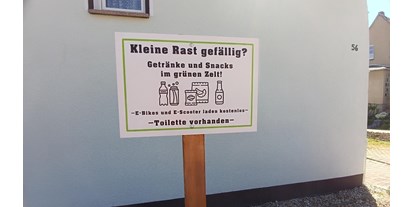 Motorhome parking space - Entsorgung Toilettenkassette - Saxony - Campingplatz Geringswalde Stell- u. Zeltplatzvermietung Andreas Wilhelm