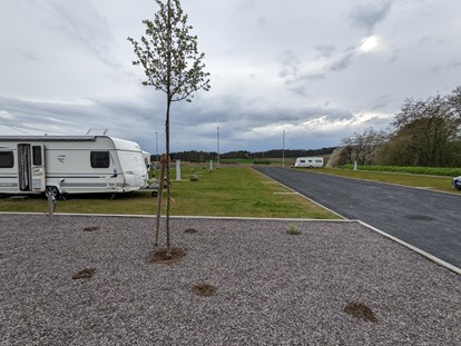 Motorhome parking space - Umgebungsschwerpunkt: am Land - Stellplatz in ruhiger Lage mit toller Aussicht - Stellplatz B49