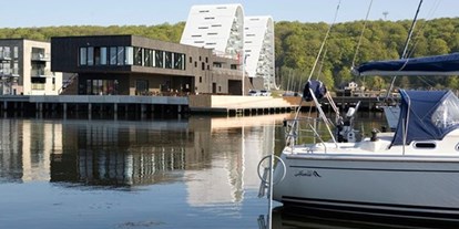 Reisemobilstellplatz - WLAN: teilweise vorhanden - Dänemark - Vejle Lystbådehavn - Vejle Lystbådehavn