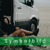RV parking space - Symbolbild - Camping, Stellplatz, Van-Life - Camping Acqua Dolce