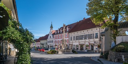 Reisemobilstellplatz - Umgebungsschwerpunkt: Stadt - Steiermark - Ortskern Bad Schwanberg - Camping Bad Schwanberg