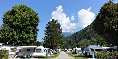 Motorhome parking space - Tennis - Zillertal - Campingplatz Aufenfeld