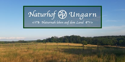 Reisemobilstellplatz - Umgebungsschwerpunkt: am Land - Zala - Naturhof-Ungarn 