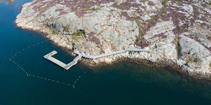 Reisemobilstellplatz - Umgebungsschwerpunkt: Meer - Schweden - der Badesteg - Stocken Camping