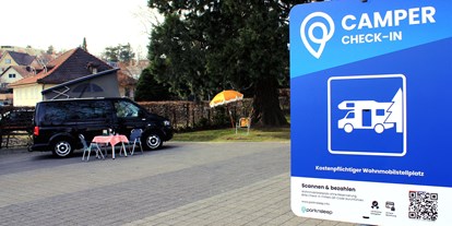 Motorhome parking space - Wohnwagen erlaubt - Egg (Egg) - Stellplatz "im Bad"