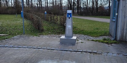 Motorhome parking space - Umgebungsschwerpunkt: Strand - Franken - Wohnmobilstellplatz am Igelsbachsee