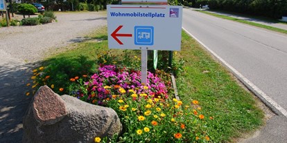 Reisemobilstellplatz - öffentliche Verkehrsmittel - Eckernförde - Stellplatz WSG Arnis