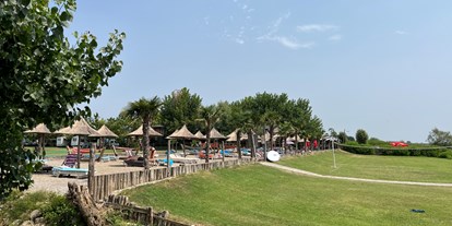 Reisemobilstellplatz - Umgebungsschwerpunkt: Strand - Albanien - Lake Shkodra Resort