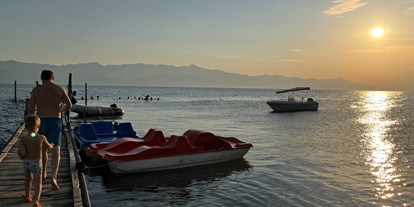 Reisemobilstellplatz - Badestrand - Albanien - Lake Shkodra Resort