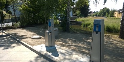 Motorhome parking space - Entsorgung Toilettenkassette - Franken - Wohnmobilstellplatz "Am Summa-Park"