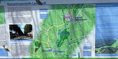 Reisemobilstellplatz - Hunde erlaubt: Hunde erlaubt - Eckernförde - Treene Wasserwanderweg - Gasthaus Langstedt