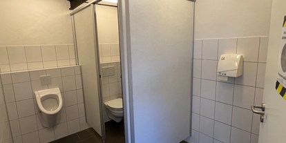 Reisemobilstellplatz - Rantrum - WC Bereich - Gasthaus Langstedt