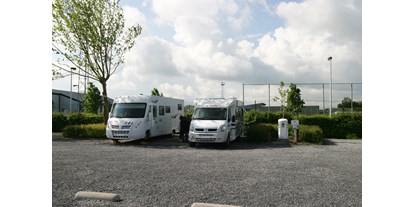 Motorhome parking space - WLAN: teilweise vorhanden - Wallonia - Parkplatz bei der Blegny-Mine