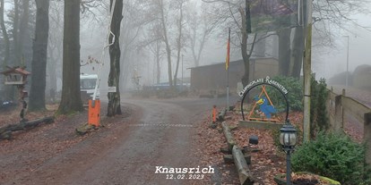 Reisemobilstellplatz - Entsorgung Toilettenkassette - Mittweida - Campingplatz Oberrabenstein