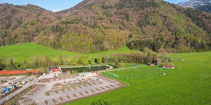 Motorhome parking space - Radweg - Oberbayern - Alpen Camping Aschau