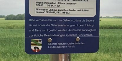 Reisemobilstellplatz - Wohnwagen erlaubt - Sachsen-Anhalt Nord - Rittergut Osterholz
