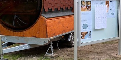 Motorhome parking space - Spielplatz - Vorpommern - unsere Sauna - Wohnmobil oder Wohnwagen Stellplatz auf Rügen bei Dranske Kap Arkona nur 200 m bis zur Ostsee