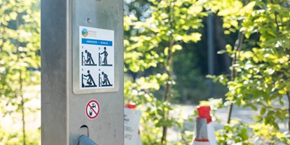 Reisemobilstellplatz - Entsorgung Toilettenkassette - Bad Oeynhausen Sielbad Wohnmobilstellplatz
