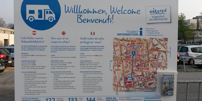 Reisemobilstellplatz - öffentliche Verkehrsmittel - Augsdorf (Velden am Wörther See) - Informationen - Stellplatz in Klagenfurt