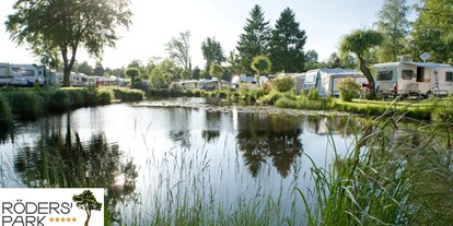Reisemobilstellplatz - Frischwasserversorgung - Lüneburger Heide - Auf dem Röders' Park - Komfortplätze hinter der Schranke - Soltau - Röders' Park 