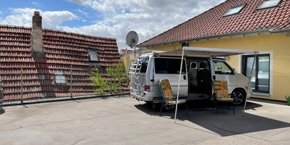 Reisemobilstellplatz - Wohnwagen erlaubt - Gimbsheim - Sonnenhof beim Weingut Jung und Knobloch