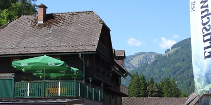 Reisemobilstellplatz - Umgebungsschwerpunkt: am Land - Liezen - Campsight - Aussichts Camping Ertlschweigerhaus