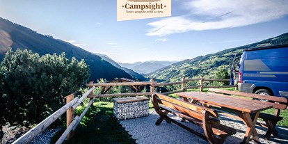 Reisemobilstellplatz - Stromanschluss - Donnersbach - Campsight - Aussichts Camping Ertlschweigerhaus