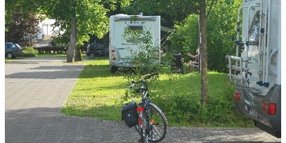 Motorhome parking space - Bademöglichkeit für Hunde - Heuchelheim-Klingen - Stellplätze  - Stellplatz am Weiher Lemberg