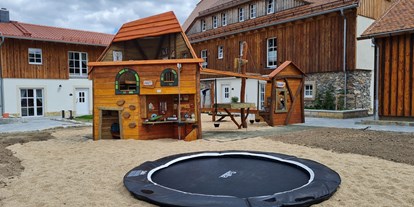 Reisemobilstellplatz - Entsorgung Toilettenkassette - Bautzen - Spielplatz - Lerchenberghof im Spreequellland/ Oberlausitz