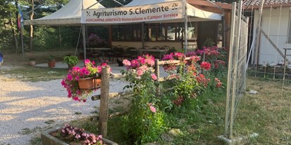 Motorhome parking space - Frischwasserversorgung - Lazio - Agricamper Amatrice
