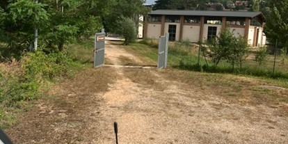 Reisemobilstellplatz - Entsorgung Toilettenkassette - Italien - Area sosta comunale Scheggia
